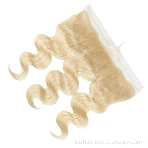 Wholesale 613 Blonde Brazilian Natural Wave 100% Real human Hair Hair Unprocessed Body Wave Brazilian Real Hair Extension Offer